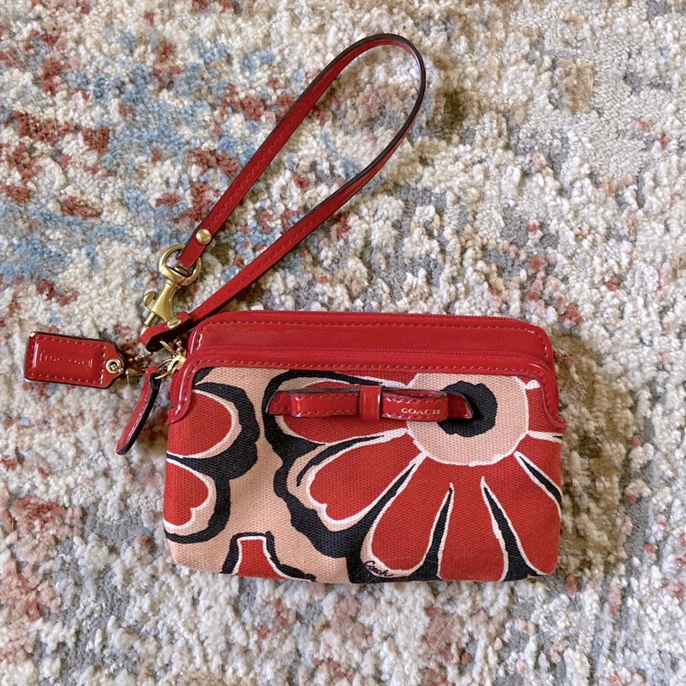 Coach Pouch Wristlet